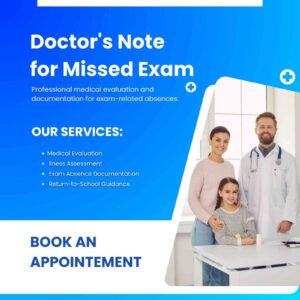 Doctor's Note for Missed Exam