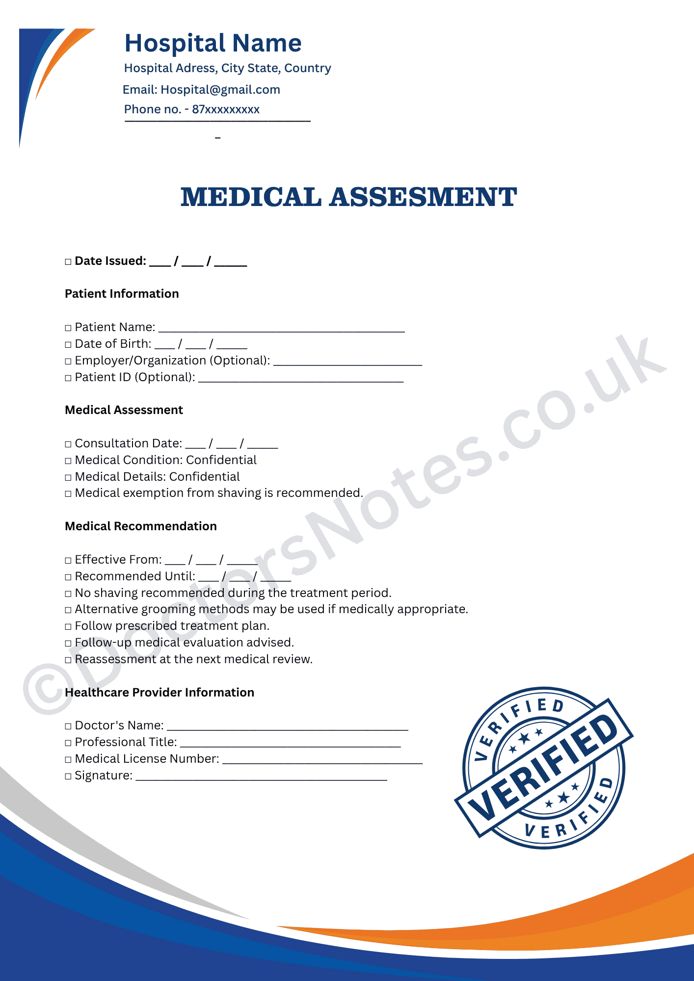 Doctor's Excuse for Not Shaving | Medical Waiver Guide - Image 3