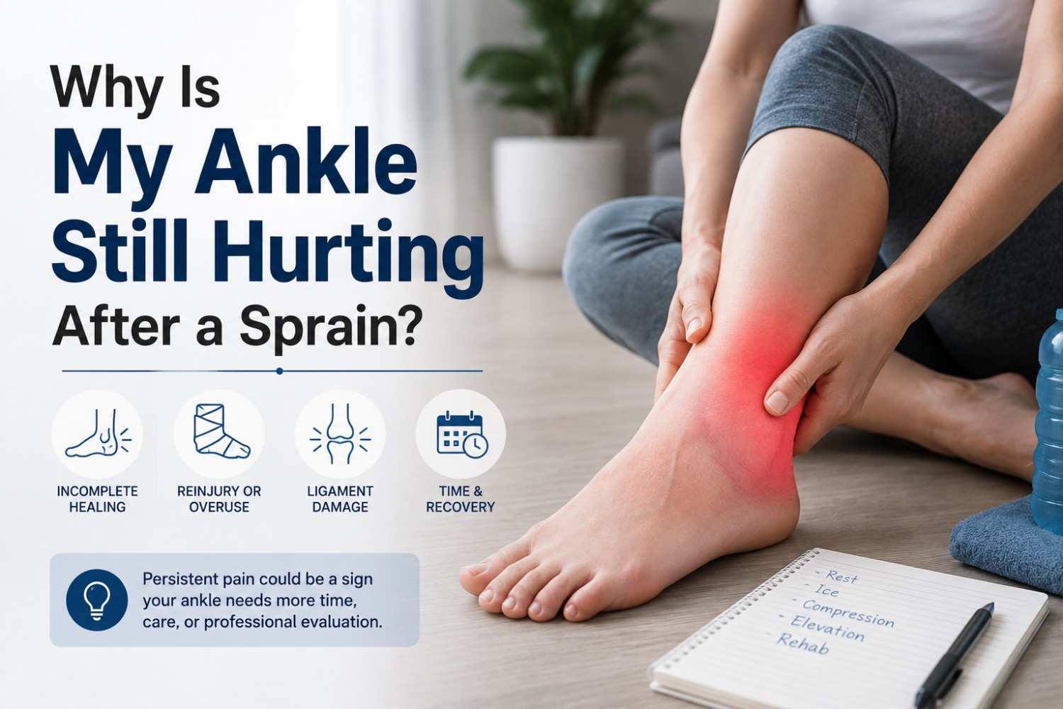 Ankle Still Hurting After a Sprain
