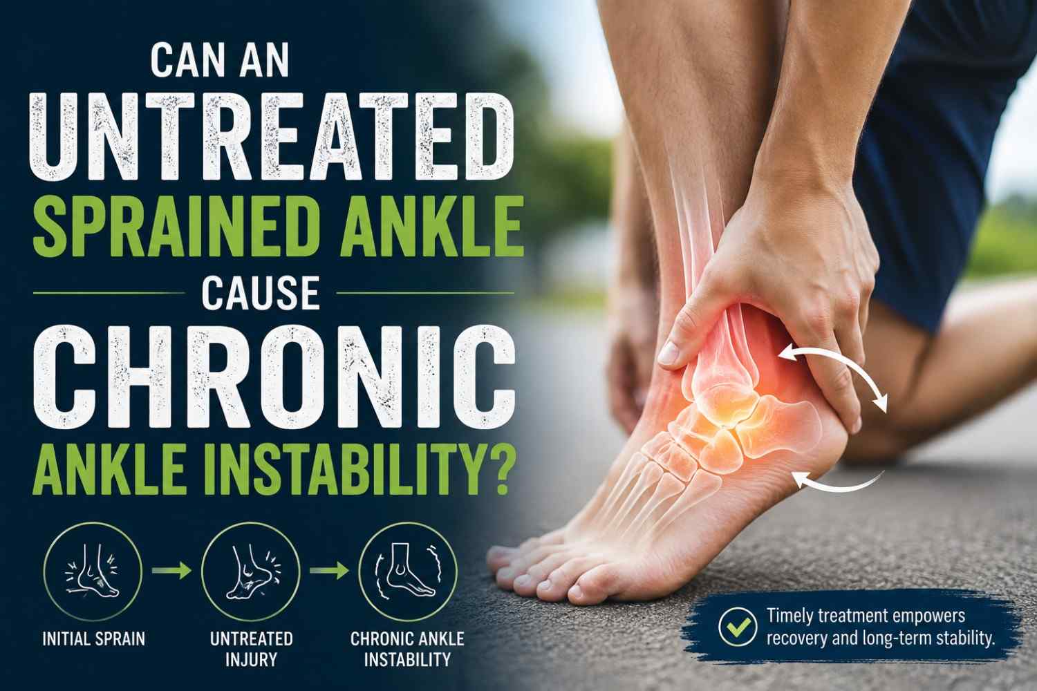Can an Untreated Sprained Ankle Cause Chronic Ankle Instability
