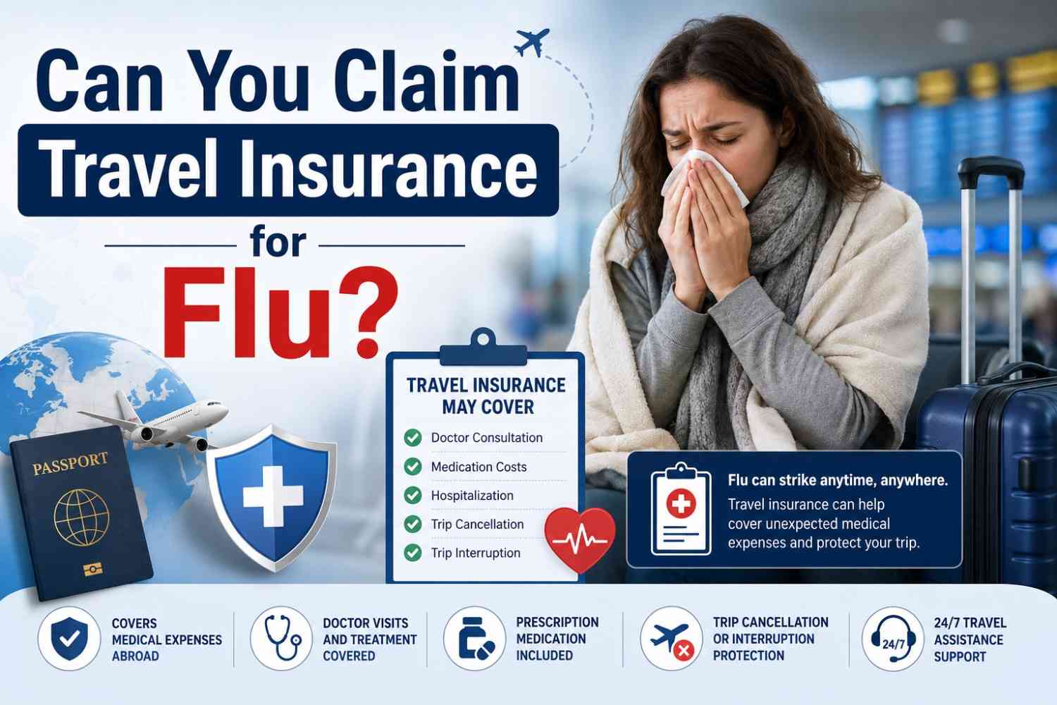 Claim Travel Insurance for Flu