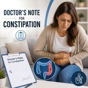 Doctor Note for Constipation