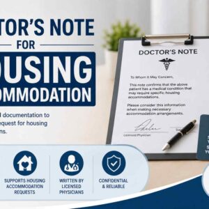 Doctor's Note for Housing Accommodation | Medical Support