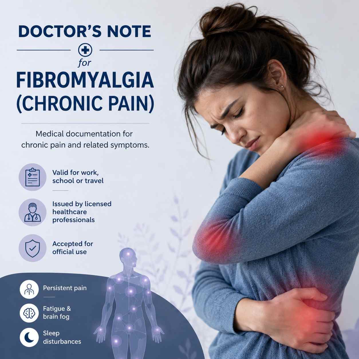 Doctor's Note for Fibromyalgia.