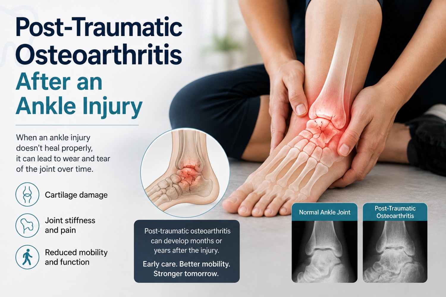 Post-Traumatic Osteoarthritis After an Ankle Injury