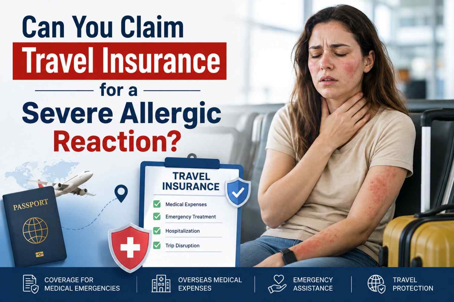 Travel Insurance for a Severe Allergic Reaction