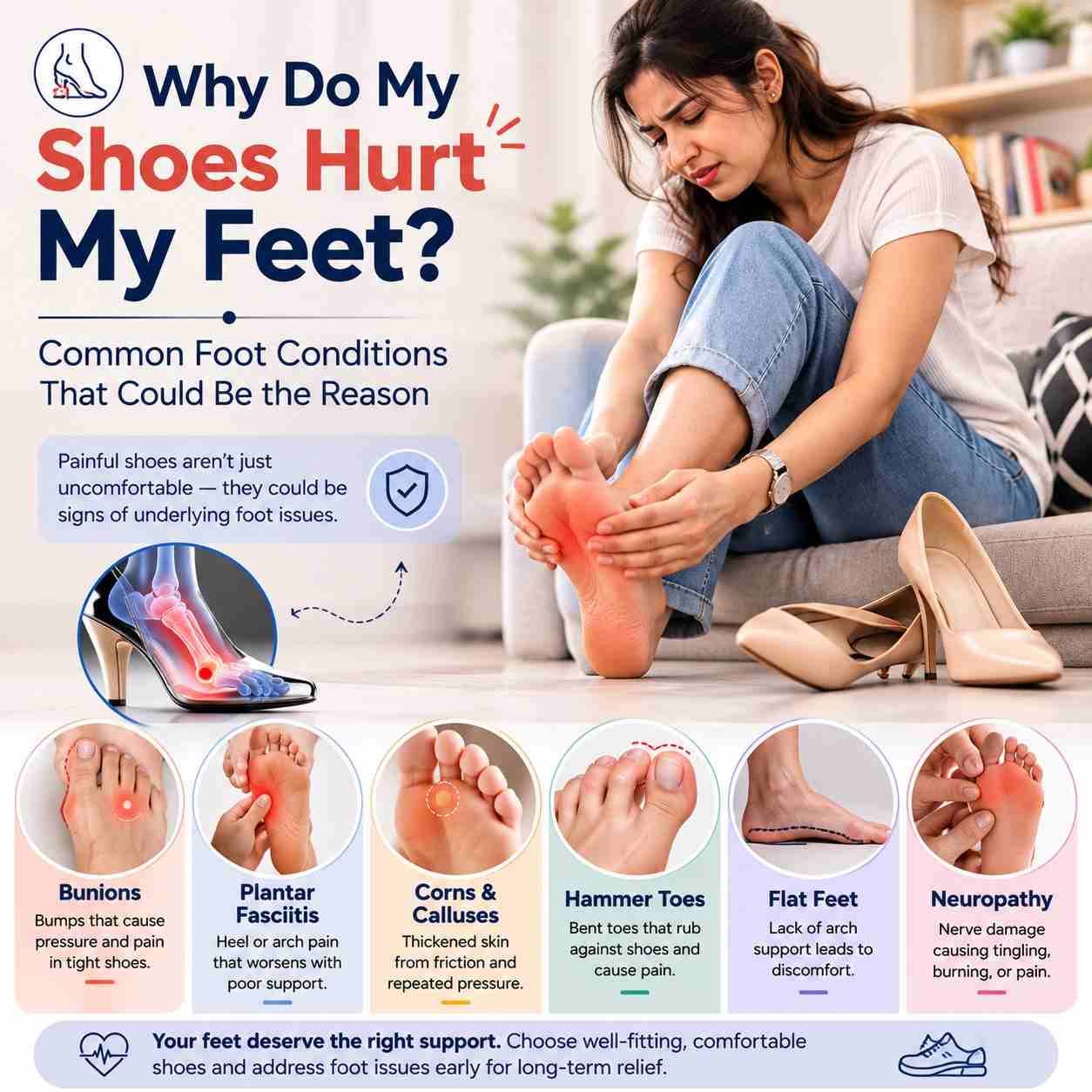 Why Do My Shoes Hurt My Feet