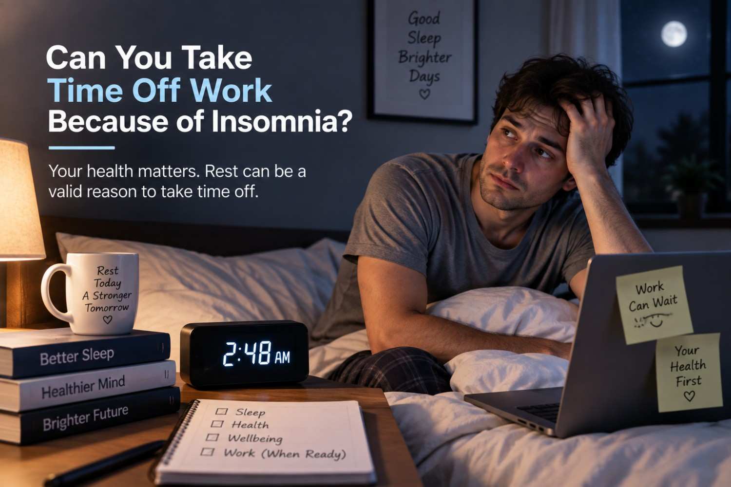 Can You Take Time Off Work Because of Insomnia