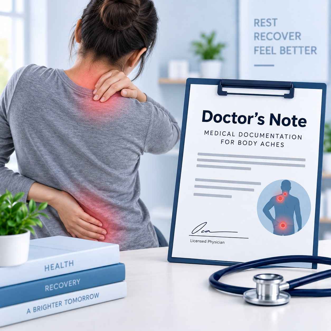 Doctor Note for body ache