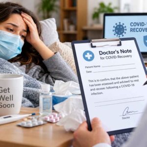 Doctor's Note for COVID Recovery