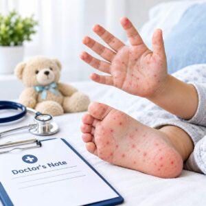 Doctor's Note for Hand Foot and Mouth Disease