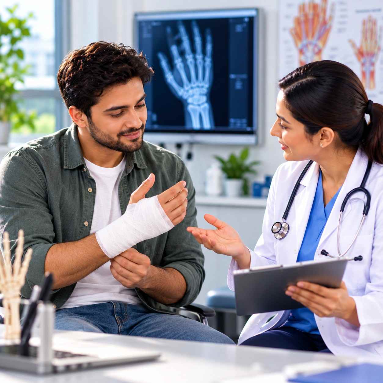 Doctor's Note for Hand Injury