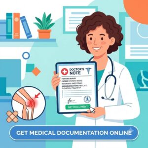Doctor’s Note for Knee Injury