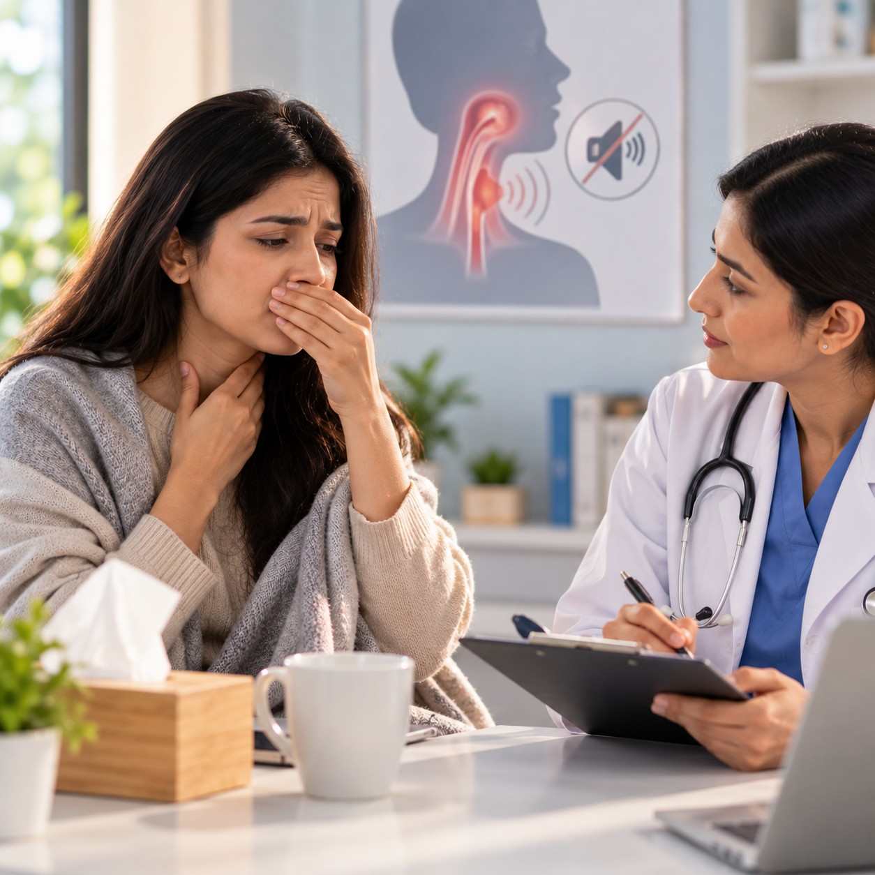 Doctor's Note for Loss of Voice