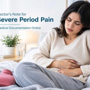 Doctor's Note for Severe Period Pain