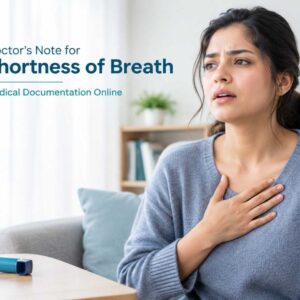 Doctor's Note for Shortness of Breath