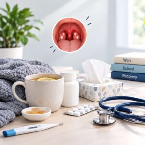 Doctor's Note for Sleep Throat