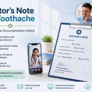 Doctor's Note for Toothache