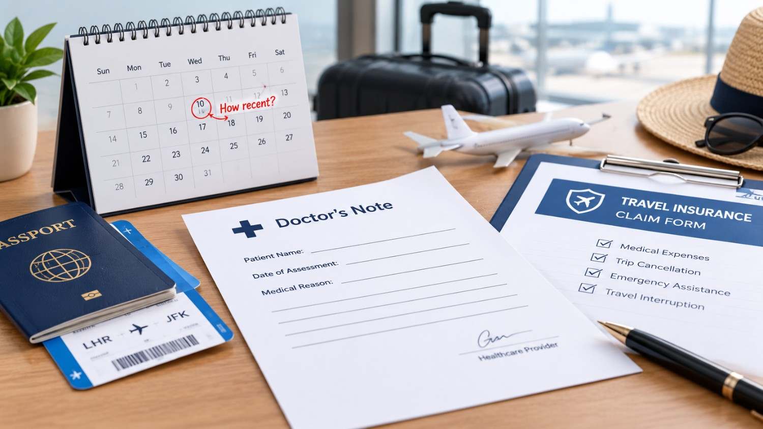 doctor’s letter for travel insurance